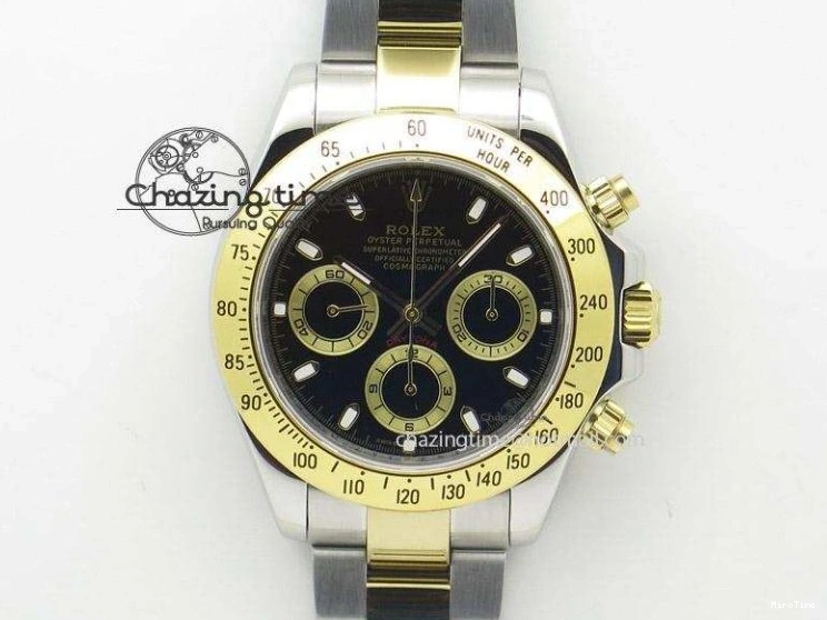MiroTime 0505 Comfortable DayDate 40 YG JDF Gain Weight 904L Steel YG Dial Roman Markers on President Bracelet A2836 V 1821